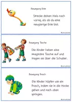 Vorschau - Stationenlernen - Sparpaket Deutsch differenziert: Lesen, Schreiben, Bewegung - Seite 1