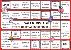 Vorschau - Arbeitsblätter - Valentinstag Gesprächsbrettspiel 🌹 🎲 Plauderbrettspiel ❤️ | Gesprächsanlässe als Brettspiel - Seite 2
