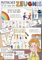 Vorschau - Mal- und Bastelvorlagen - Mutmacher TO GO rund ums Zeugnis – Wertschätzung statt nur Noten - Deckblatt