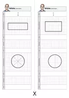 Vorschau - Arbeitsblätter - Brüche (Mathefalten) - Spiel Stille-Post für den Mathematikunterricht - Seite 3