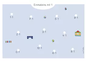 Vorschau - Spiele - Klettmappe 1er Einmaleins Freiarbeit - Seite 2