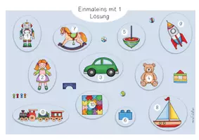 Vorschau - Spiele - Klettmappe 1er Einmaleins Freiarbeit - Seite 3