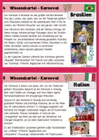 Vorschau - Stationenlernen - Wissenskartei & Arbeitsblätter - Karneval/Fasching weltweit - Seite 3