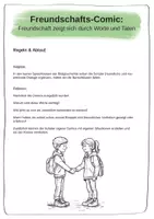 Vorschau - Arbeitsblätter - Freundschaft kreativ erleben – Comics malen & schreiben im Ethikunterricht Grundschule - Seite 2