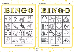 Vorschau - Spiele - Materialpaket Bingo Artikulation 5 in 1 - Seite 3
