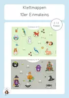 Vorschau - Spiele - Klettmappe 10er Einmaleins Freiarbeit - Deckblatt