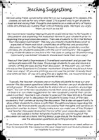 Vorschau - Anderer Materialtyp - Community- Middle/High School Conversation Package - Seite 2