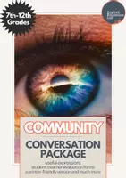 Vorschau - Anderer Materialtyp - Community- Middle/High School Conversation Package - Deckblatt