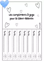Vorschau - Arbeitsblätter - Valentinstag: La Saint-Valentin, Grundschule (garçon) - Deckblatt