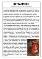 Vorschau - Arbeitsblätter - Rotkäppchen (Märchen) - Seite 1