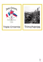 Vista previa - Tarjetas / Manipulativos - Nomenclatura Montessori 1º Guerra Mundial - página 3