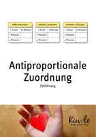 Vorschau - Arbeitsblätter - Einführung Antiproportionale Zuordnungen - Deckblatt