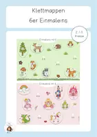 Vorschau - Spiele - Klettmappe 6er Einmaleins Freiarbeit - Deckblatt