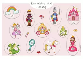 Vorschau - Spiele - Klettmappe 6er Einmaleins Freiarbeit - Seite 2
