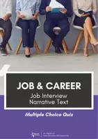Vorschau - Arbeitsblätter - Job interview: Narrative Text + Multiple Choice Quiz - Deckblatt