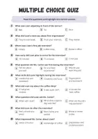 Vorschau - Arbeitsblätter - Job interview: Narrative Text + Multiple Choice Quiz - Seite 2