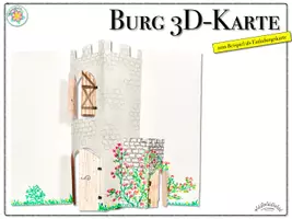 Vorschau - Mal- und Bastelvorlagen - SPARPAKET „Ritter / Burg“ (Rittergeburtstag, Märchen, Turm; Ritterburg) - Seite 1