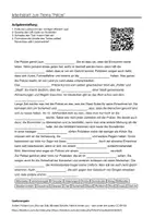 Vorschau - Arbeitsblätter - Arbeitsblätter zum Thema "Polizei" + Lösung & MP3 + Mindmap + Infografik - Deckblatt