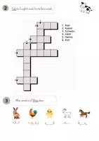 Vorschau - Arbeitsblätter - Farm animals - Seite 1