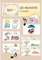 Vorschau - Präsentationen/Tafelbilder - Lied-Bildkarten: Tiritomba - Deckblatt