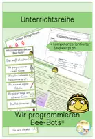 Vorschau - Unterrichtsreihen - Programmieren mit Bee-Bots® - Deckblatt