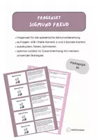 Vorschau - Spiele - Fragenset - Freud (über 60 Fragen im AFB 1-3) - Deckblatt