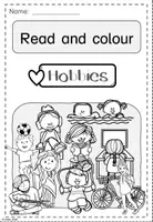Vorschau - Arbeitsblätter - Read & Colour: Hobbies (Englisch Klasse 3/4) - Seite 2