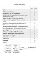 Vorschau - Test - Beurteilung Schularbeit: Bildgeschichte - Deckblatt