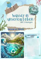 Vorschau - Unterrichtsreihen - Wasser in unserem Leben: Der Wasserkreislauf (5. & 6. Klasse, Biologie | Nawi) - Deckblatt