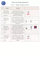 Vorschau - Stundenentwürfe - XXL Stationsarbeit zur Zahlenraumerweiterung bis 100!! 30 (!) spielerische, attraktive Stationen + Stationsplan zur Förderung der Zahlvorstellung, Reihen- und Stundentransparenz - Seite 2