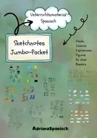 Vorschau - selbst erstellte Cliparts/Grafiken - Sketchnotes Paket - Deckblatt