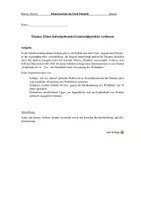 Vorschau - Klassenarbeiten - Informierendes / Materialgestütztes Schreiben - 2 Klassenarbeiten (Haupt- und Nachschreibearbeit) - Seite 1