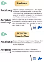 Vorschau - Stationenlernen - Stationsarbeit Aquarelltechniken - Seite 3