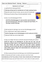 Vorschau - Arbeitsblätter - Quiz zum Werbe-Check (mit Lösung) - Seite 2