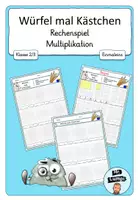 Vorschau - Unterrichtsreihen - wachsendes Materialpaket: Alle Spiele und Aufgabenblätter für die 3. Klasse in Mathematik - Seite 1