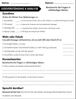 Vorschau - Spiele - Azteken: Leseverständnis und Kreuzworträtsel mit Lösungen - Seite 2