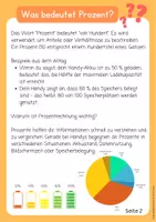 Vorschau - Arbeitsblätter - Prozentrechnung im Alltag: Dein Handy im Fokus - Seite 1