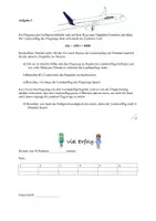 Vorschau - Arbeitsblätter - Lineare Funktionen Klassenarbeit - Seite 1