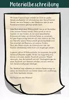 Vorschau - Arbeitsblätter - Steckbrief als Gemeinschaftsbild / kooperatives Poster über Georg Friedrich Händel - Seite 1