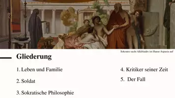 Vorschau - Präsentationen/Tafelbilder - Sokrates' Leben & Philosophie Präsentation - Legasthenie Schrift - Seite 2