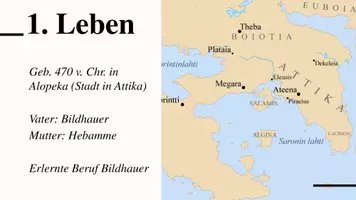 Vorschau - Präsentationen/Tafelbilder - Sokrates' Leben & Philosophie Präsentation - Legasthenie Schrift - Seite 3