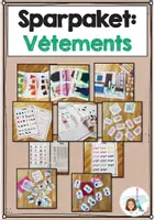 Vorschau - Stundenentwürfe - Sparpaket: Vêtements (Kleidung) - Deckblatt