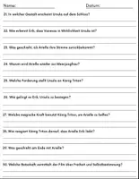 Vorschau - Arbeitsblätter - Film: "Arielle, die Meerjungfrau (1989)" Fragen + Aktivitäten Rätsel mit Lösungen - Seite 3