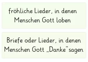 Vorschau - Arbeitsblätter - Psalmen/Psalmengattungen inkl. Tafelmaterial (aus der Einheit: Eigenen Psalm schreiben) - Seite 3