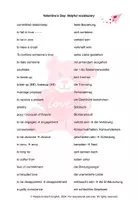 Vorschau - Arbeitsblätter - Valentine's Day discussion challenge - Seite 1