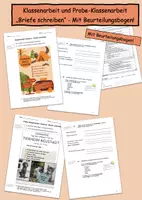 Vorschau - Arbeitsblätter - Materialpaket Klassenarbeiten 5/6 - Deckblatt