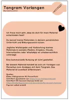 Vorschau - Arbeitsblätter - Tangram Vorlagen Menschen - Seite 1