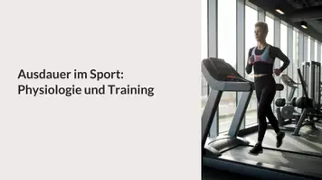 Vorschau - Fördermaterial/Inklusion - Präsentation: Ausdauer im Sport – Physiologie und Training als PDF und PowerPoint-Datei - Seite 1