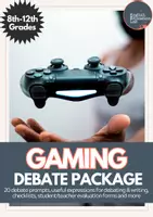 Vorschau - Arbeitsblätter - Gaming- Middle/High School Debates - Deckblatt