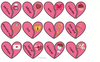 anteprima - Giochi - Valentine's Day - Vocabulary Puzzles - Pagina 2